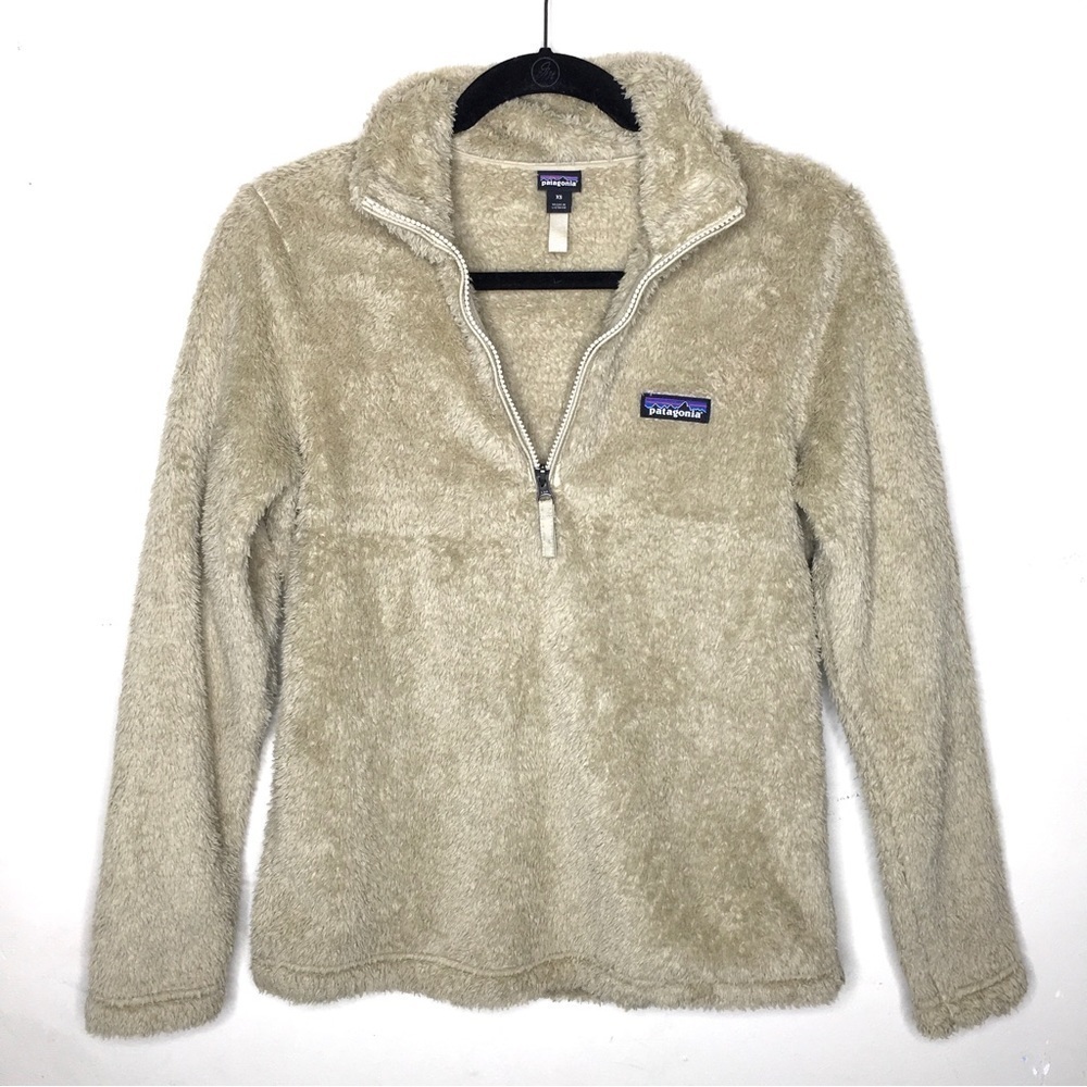 Patagonia Los Gatos Quarter Zip Pullover Khaki - Picture 6 of 16